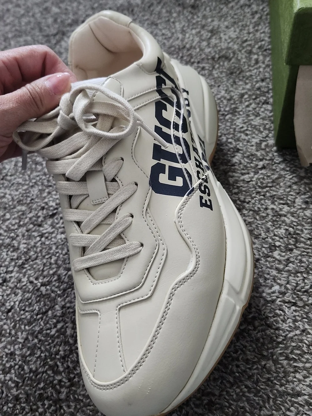 Gucci Cream 'Eschatology 1921' Rhyton Sneakers